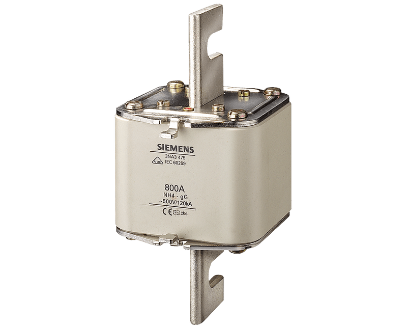 Fusivel NH 4 500Vac 800A 120Ka 3NA3475 Siemens - Dimensional