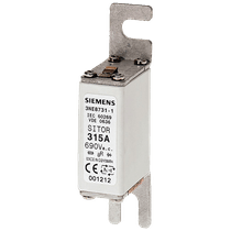 Fusivel NH 000 U/R 690V 160A 3NE87241 Siemens