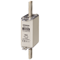 Fusível NH 1 690V 125A 120Ka 3NA31326 Siemens
