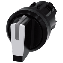 Comutador Iluminado Knob Curto Branco 22mm 45G 3SU10022BM600AA0 Siemens