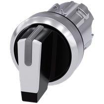 Comutador Iluminado Knob Curto Branco 22mm 45G 3SU10522BM600AA0 Siemens