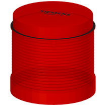 Sinalizador Luminoso Coluna Flash Flash Vermelho 110V 8WD44400Cabo Siemens