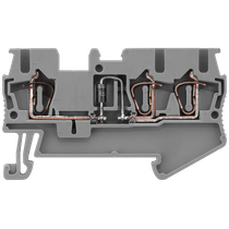 Conector Passagem Poliamida/Cobre Cinza 1A 2,5mm2 8WH20035CF00 Siemens