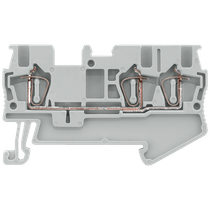 Conector Passagem Poliamida/Cobre Cinza 17,5A 1,5mm2 8WH20030AE00 Siemens