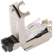 Conector Rj45 Macho 145Gr Tetrapolar Cat 5 com 10Pc 6GK19011BB300AB0 Siemens