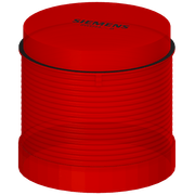 Sinalizador Luminoso Coluna Vermelho 24V 8WD44205DB Siemens