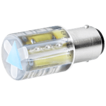 Lampada Sinalizador LED Vermelho Ba15D 24V/Cc 16Ma 8WD44286XB Siemens