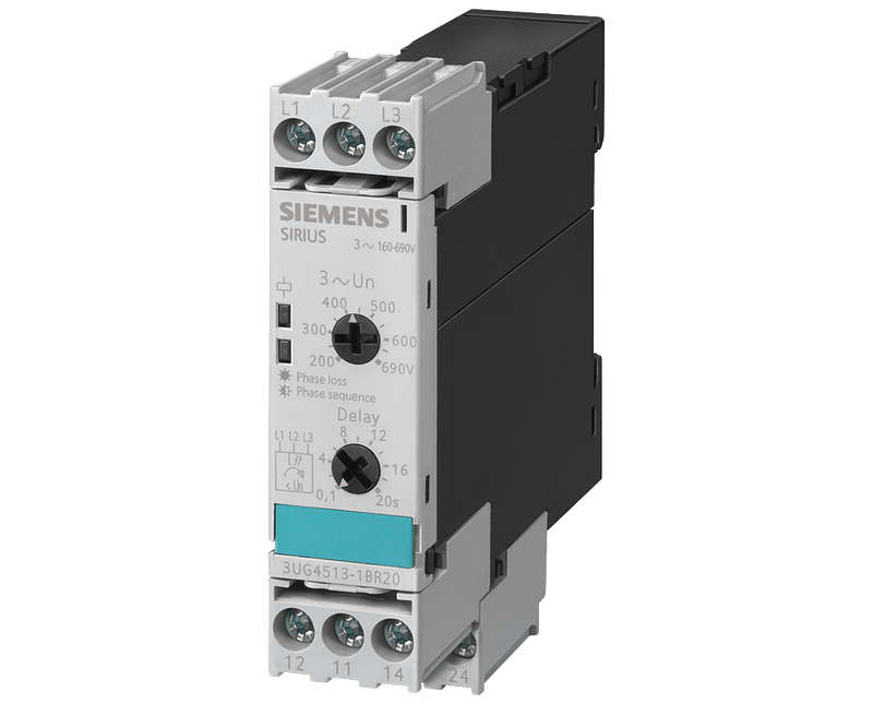 Módulo Relé 690V 3UG45131BR20 Siemens - Dimensional | Visão geral do produto