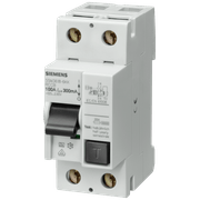 Interruptor DR Bipolar 230Vca 100A 100Ma 5SM34186KK Siemens