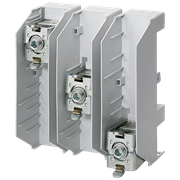 Conjunto Termin 3 Polos Para Barramento Elétrico 8US19412AA03 Siemens