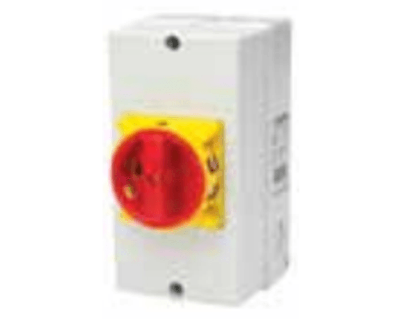 Chave Seccionadora Tripolar Sobrepor Carga 32A 500V Com Caixa