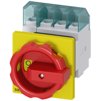 Chave Seccionadora Tetrapolar Montagem Frontal Emergência 32A 400V 3LD22541TL53 Siemens