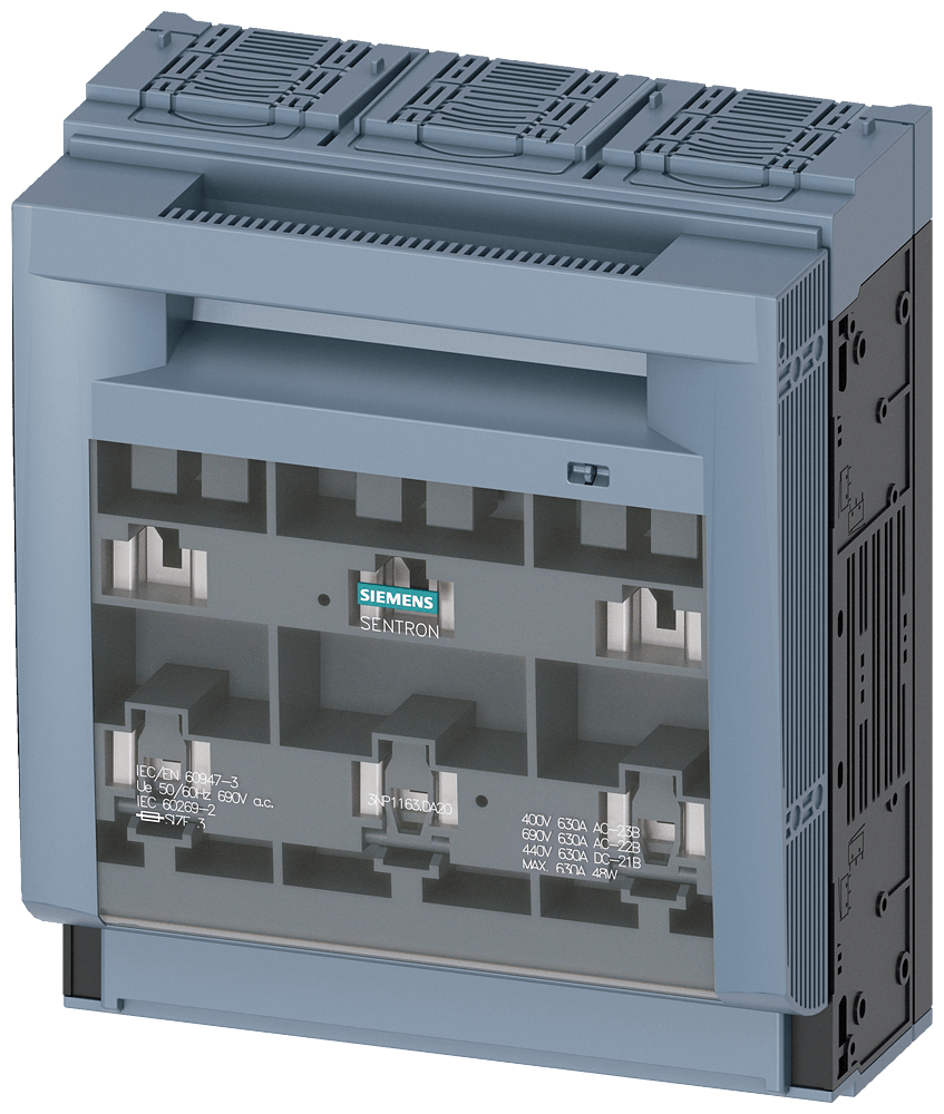 Chave Seccionadora Tripolar 630A 690V 3NP11631DA20 Siemens