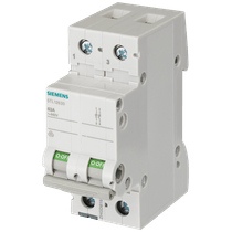 Interruptor Seccionadora Bipolar 32A 440V 10Ka 2Na 5TL12320 Siemens