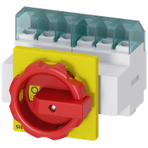 Chave Seccionadora 6P Fixação Frontal Emergência Rk5 25A 400V 1Na+1Nf 3LD21033VK53 Siemens
