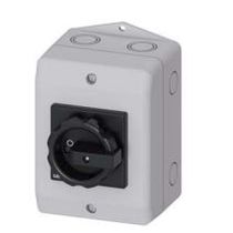 Chave Seccionadora Tripolar Fixação Liga e Desliga 25A 400V Caixa Com Botão 3LD21642TD510AE2 Siemens