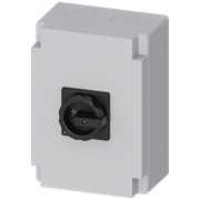 Chave Seccionadora Tripolar Fixação Frontal Liga e Desliga Rk5 125A 1Na+1Nf Com Caixa Com Botão Preto 3LD28661GP51 Siemens