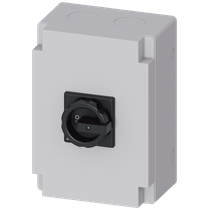 Chave Seccionadora Tripolar Fixação Frontal Liga e Desliga Rk5 125A 1Na+1Nf Com Caixa Com Botão Preto 3LD28661GP51 Siemens
