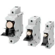 Base Fusível Cartucho Monopolar 14X51 Terminal Parafuso 50A 690/700Vca/Cc Seccionadora Cilindrico 3NC1493 Siemens