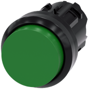 Frontal Botão Redondo Verde 22mm Pulso/Soco 3SU10000BB400AA0 Siemens