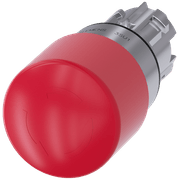 Frontal Botão Redondo Vermelho 22mm 3SU10501GB200AA0 Siemens