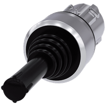 Manipulador Comando 4Pos Com Ret Cromado 22mm 3SU10507AF880AA0 Siemens