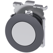 Frontal Botão Redondo Branco 30mm 3SU10600JA600AA0 Siemens