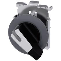 Comutador Iluminado Knob Longo 2 Posições Branco 30mm 45G 3SU10622EC600AA0 Siemens