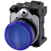 Sinalizador Luminoso Redondo 1 Led Azul 110Vca 3SU11036AA503AA0 Siemens