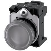 Sinalizador Luminoso Redondo 1 Led Transp 230Vca 3SU11066AA703AA0 Siemens