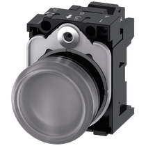 Sinalizador Luminoso Redondo 1 Led Transp 230Vca 3SU11066AA703AA0 Siemens