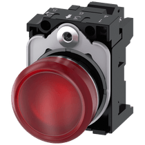 Sinalizador Luminoso Redondo 1 Led Vermelho 110Vca 3SU11536AA203AA0 Siemens