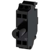 Bloco Luminoso Led Integ Branco 24Vca/Cc Terminal Fix/Mola 3SU14012BB603AA0 Siemens