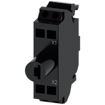 Bloco Luminoso Led Integ Branco 230V Terminal Fix/Mola 3SU14012BF603AA0 Siemens