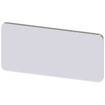 Placa Identificação Entradas Auto Adesivo Enc 3SU19000AC810AA0 Siemens