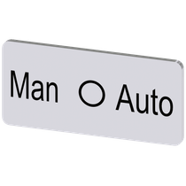 Placa Identificação Entradas Auto Adesivo Enc 3SU19000AC810DY0 Siemens