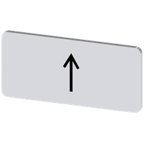 Placa Identificação Entradas Auto Adesivo Enc 3SU19000AC810QS0 Siemens