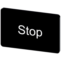 Placa Identificação Entradas Auto Adesivo Enc Botão Com 3SU19000AD160DS0 Siemens