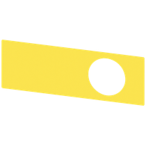 Placa Identificação Entradas Botao Emergencia 3SU19000BE310AA0 Siemens