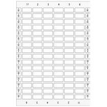 Placa Identificação Entradas Para Botoeira 3SU19000BJ610AA0 Siemens