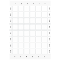 Plaqueta Identificacao Termoplástico 1 Unidade 27X27mm 3SU19000BL610AA0 Siemens