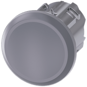 Tampa Protetora 22mm Metal Cinza Para Botao Sirius Act 3SU19300FA800AA0 Siemens