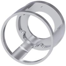 Colar Proteção 40mm Botao Cogum 3SU19500DL800AA0 Siemens