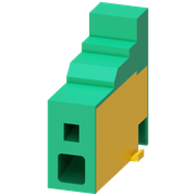 Terminal Mola Ip20 63A 32X65X70mm Para Chave Partida 3RA68605AC Siemens