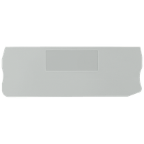 Tampa Conector Cinza Final Com Mola 6Mm2 3Condutor 8WH90042GA00 Siemens