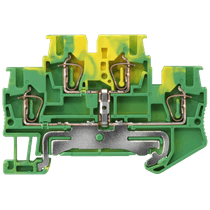 Conector Passagem Termoplástico Verde e Amarelo 0,08-2,5Mm2 Camada Dup 8WH20200CF07 Siemens