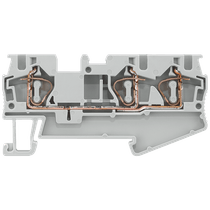 Conector Passagem Cinza 800V 40A 0,5-4Mm2 8WH20030AG00 Siemens