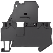 Conector Passagem Termoplástico Preto 250V 6,3A 4Mm2 8WH20001GG08 Siemens