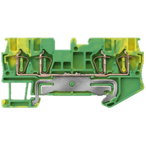 Conector Passagem Mola Terra Termoplástico Verde e Amarelo 0,14-1,5Mm2 8WH20040CE07 Siemens
