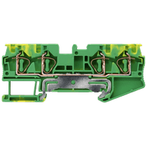 Conector Passagem Mola Terra Termoplástico Verde e Amarelo 0,5-4Mm2 8WH20040CG07 Siemens